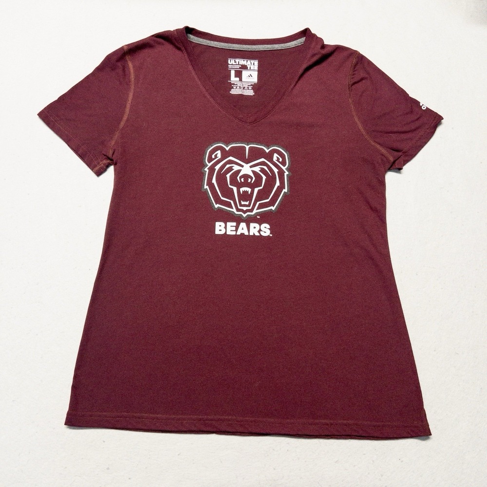 Adidas Ultimate Tee Missouri State Bears Womens Large T-Shirt